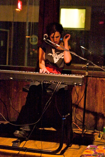 The Other Side of the Bear Acoustic Series at T.T. the Bear's Place, February 24, 2008. Photo by Ari Sommer.