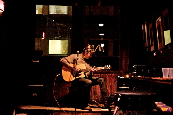 The Other Side of the Bear Acoustic Series at T.T. the Bear's Place, February 24, 2008. Photo by Ari Sommer.