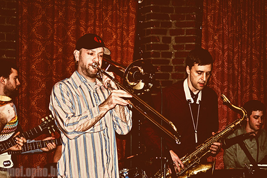 The Macrotones at All Asia Bar, March 1, 2008. Photo by Marie Forgeard.