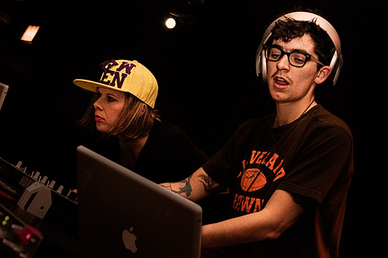 Men at Great Scott, March 3, 2008. Photo by Joshua Bean.