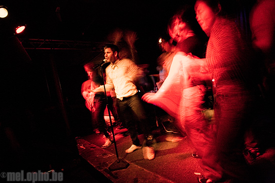 Hey Willpower at Great Scott, March 3, 2008. Photo by Joshua Bean.