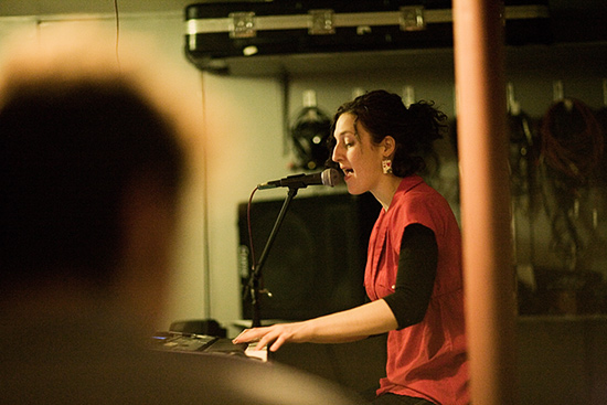 Sarah Rabdau and Self-Employed Assassins. Photo by Joshua Bean.