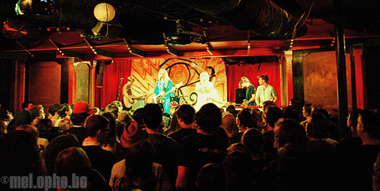 Tilly and the Wall at Chop Suey, March 5, 2008. Photo by Riley Nagler.