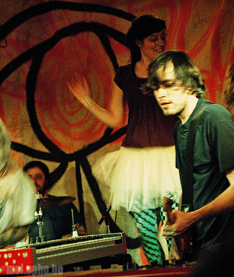 Tilly and the Wall at Chop Suey, March 5, 2008. Photo by Riley Nagler.