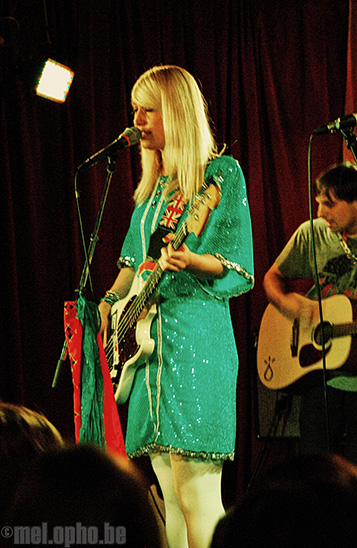 Tilly and the Wall at Chop Suey, March 5, 2008. Photo by Riley Nagler.