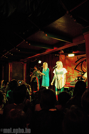 Tilly and the Wall at Chop Suey, March 5, 2008. Photo by Riley Nagler.