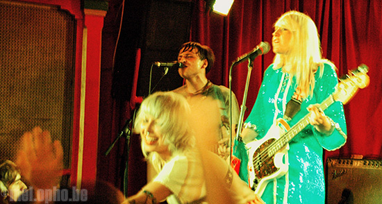 Tilly and the Wall at Chop Suey, March 5, 2008. Photo by Riley Nagler.