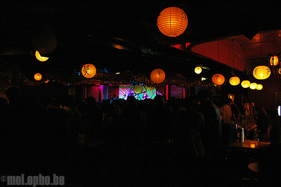 Tilly and the Wall at Chop Suey, March 5, 2008. Photo by Riley Nagler.