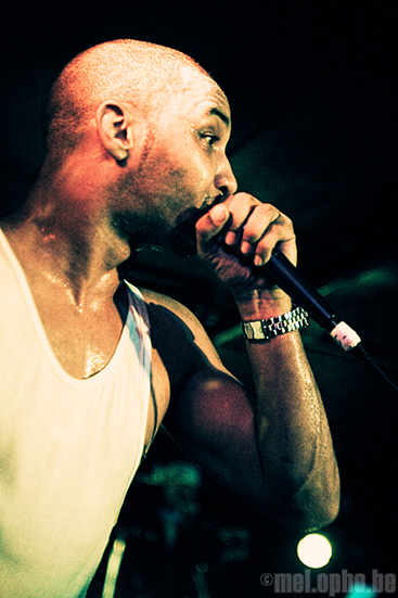 Joe Budden at Middle East Downstairs, March 6, 2008. Photo by Joshua Bean.