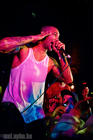 Joe Budden at Middle East Downstairs, March 6, 2008. Photo by Joshua Bean.