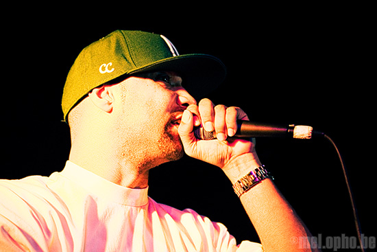 Joe Budden at Middle East Downstairs, March 6, 2008. Photo by Joshua Bean.