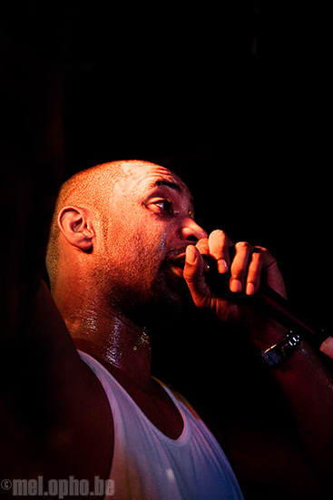 Joe Budden at Middle East Downstairs, March 6, 2008. Photo by Joshua Bean.