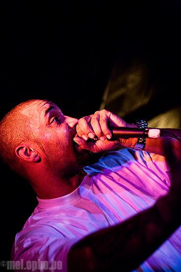 Joe Budden at Middle East Downstairs, March 6, 2008. Photo by Joshua Bean.