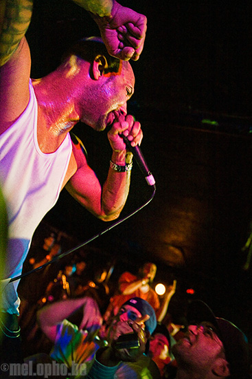 Joe Budden at Middle East Downstairs, March 6, 2008. Photo by Joshua Bean.