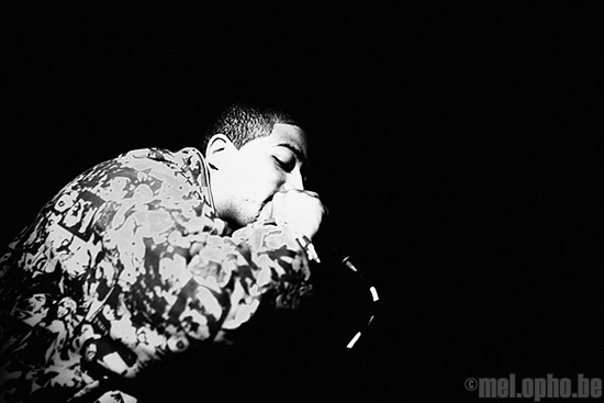 Joe Budden at Middle East Downstairs, March 6, 2008. Photo by Joshua Bean.