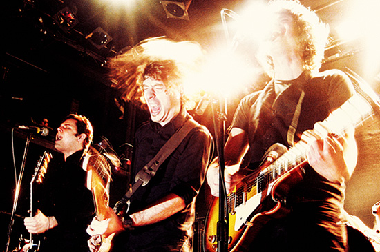 The Stills at Bowery Ballroom, March 8, 2008. Photo by Anna Gillespie.