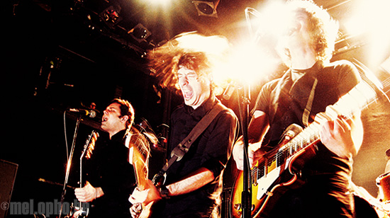 The Stills at Bowery Ballroom, March 8, 2008. Photo by Anna Gillespie.