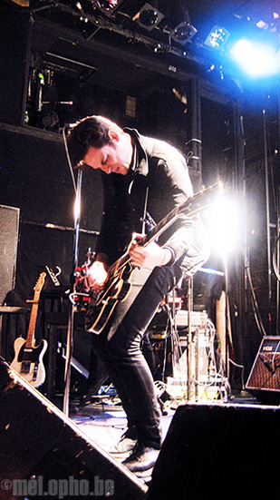 The Stills at Bowery Ballroom, March 8, 2008. Photo by Anna Gillespie.