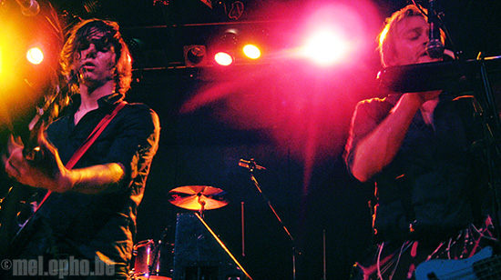Wild Light at Bowery Ballroom, March 8, 2008. Photo by Anna Gillespie.
