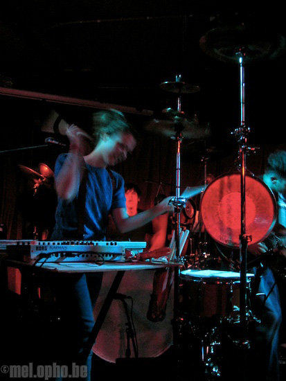 Xiu Xiu at Chop Suey, March 8, 2008. Photo by Marion Clinton.