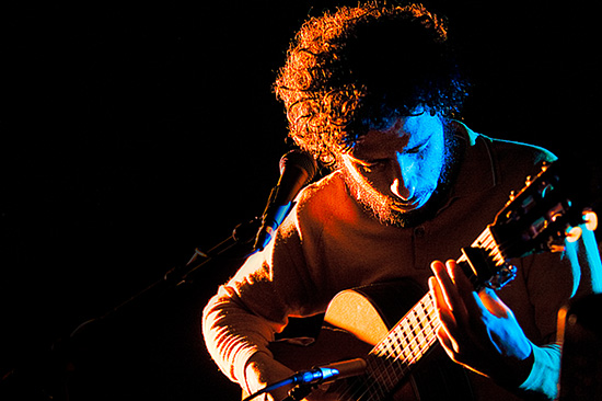 José González at Paradise Rock Club, March 13, 2008. Photo by Joshua Bean.