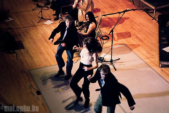 The Chieftains at Symphony Hall, March 14, 2008. Photo by Jonathan Roses.