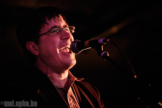The Mountain Goats at Middle East Downstairs, March 15, 2008. Photo by Joshua Bean.