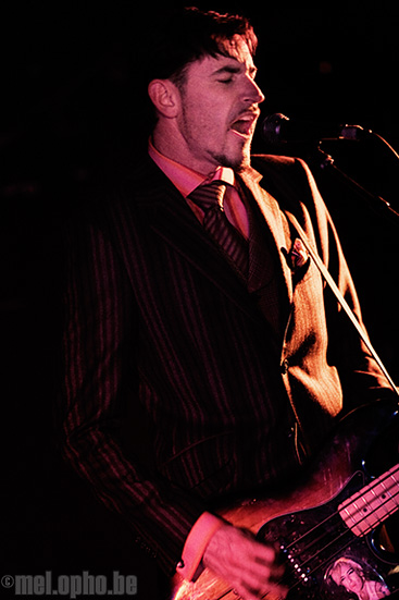 The Mountain Goats at Middle East Downstairs, March 15, 2008. Photo by Joshua Bean.