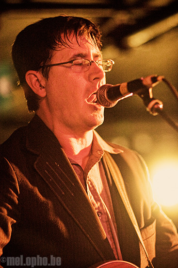 The Mountain Goats at Middle East Downstairs, March 15, 2008. Photo by Joshua Bean.