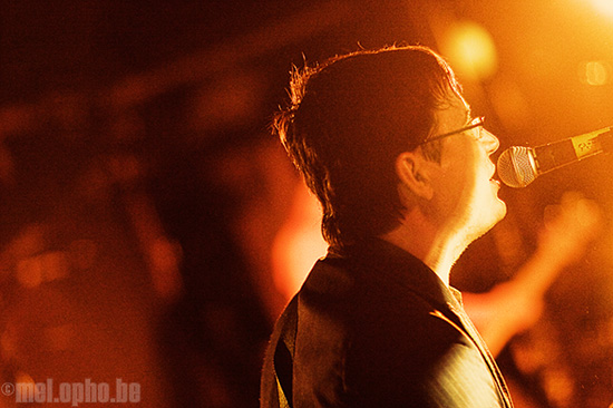 The Mountain Goats at Middle East Downstairs, March 15, 2008. Photo by Joshua Bean.