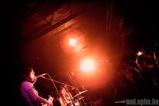 The Moaners at Middle East Downstairs, March 15, 2008. Photo by Joshua Bean.