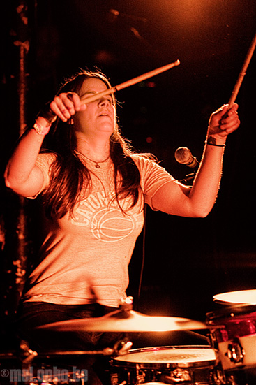 The Moaners at Middle East Downstairs, March 15, 2008. Photo by Joshua Bean.