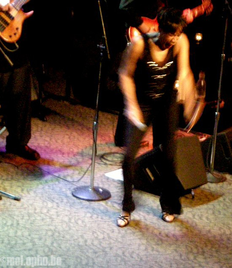 Bettye LaVette at Dmitriou's Jazz Alley, March 19, 2008. Photo by Nicole Kristek.