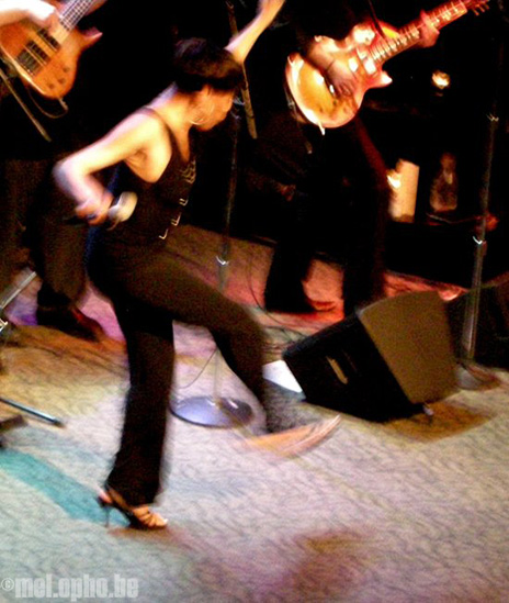 Bettye LaVette at Dmitriou's Jazz Alley, March 19, 2008. Photo by Nicole Kristek.