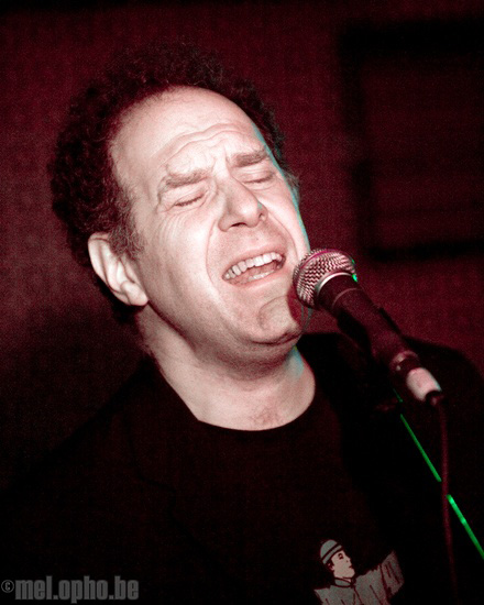 Lee Feldman at Union Hall, March 21, 2008. Photo by Ed Rudman.