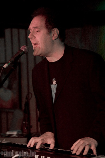 Lee Feldman at Union Hall, March 21, 2008. Photo by Ed Rudman.