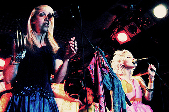 Tilly and the Wall at The Knitting Factory, March 21, 2008. Photo by Anna Gillespie.