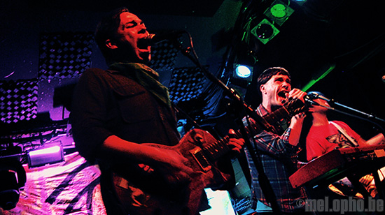 Capgun Coup at The Knitting Factory, March 21, 2008. Photo by Anna Gillespie.