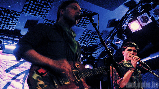 Capgun Coup at The Knitting Factory, March 21, 2008. Photo by Anna Gillespie.