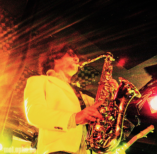 Jason Anderson at The Knitting Factory, March 21, 2008. Photo by Anna Gillespie.