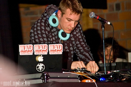 Diplo at Showbox SoDo, March 24, 2008. Photo by Tighe McGillivray.