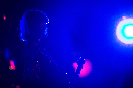 The Raveonettes at Paradise Rock Club, March 24, 2008. Photo by Joshua Bean.