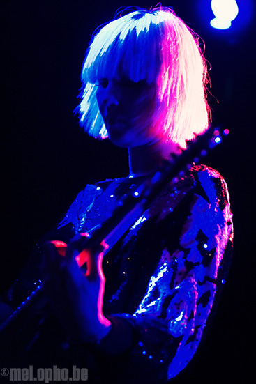 The Raveonettes at Paradise Rock Club, March 24, 2008. Photo by Joshua Bean.