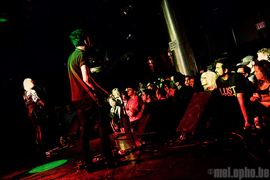 The Raveonettes at Paradise Rock Club, March 24, 2008. Photo by Joshua Bean.