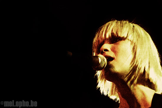 The Raveonettes at Paradise Rock Club, March 24, 2008. Photo by Joshua Bean.