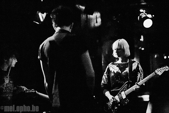 The Raveonettes at Paradise Rock Club, March 24, 2008. Photo by Joshua Bean.