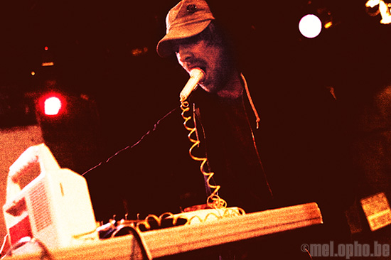 Fuck Buttons at Paradise Rock Club, March 26, 2008. Photo by Joshua Bean.
