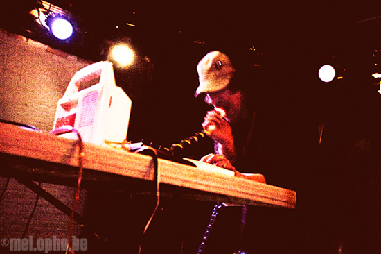 Fuck Buttons at Paradise Rock Club, March 26, 2008. Photo by Joshua Bean.
