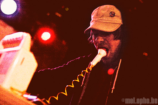 Fuck Buttons at Paradise Rock Club, March 26, 2008. Photo by Joshua Bean.