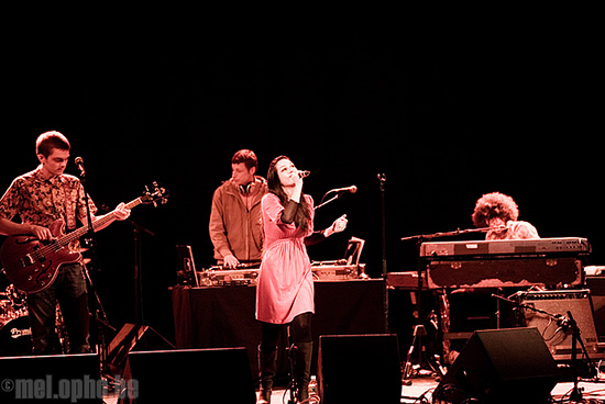 Morcheeba at Somerville Theatre, March 27, 2008. Photo by Ion Sokhos.